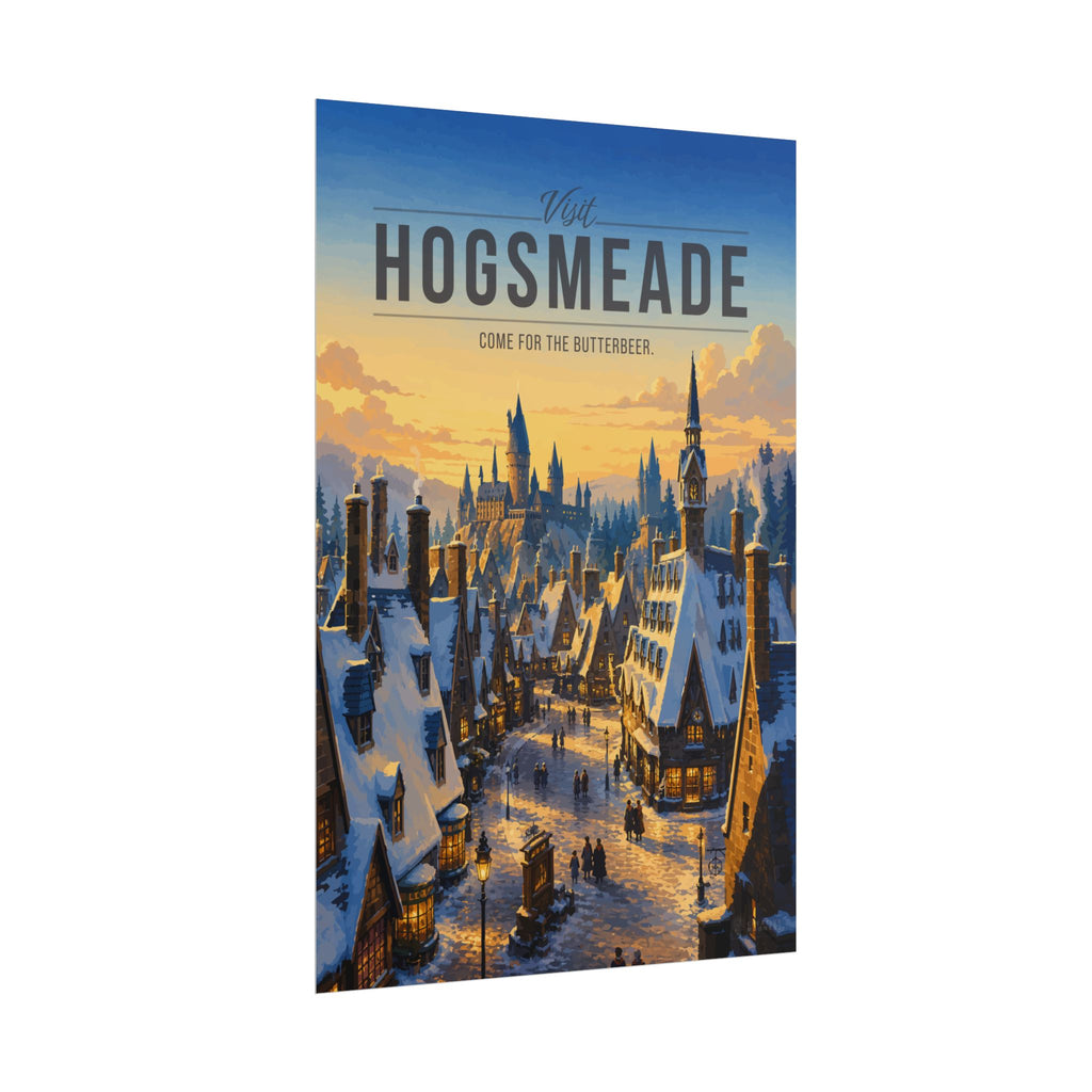 Hogsmeade Travel Poster