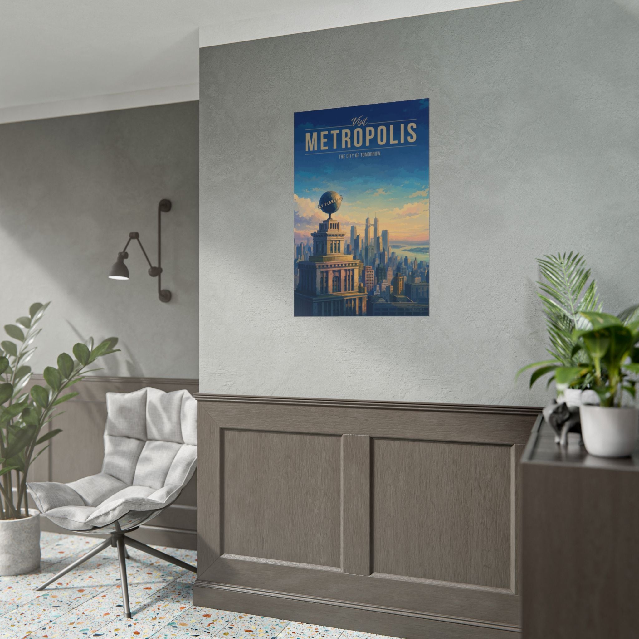 Metropolis Travel Poster