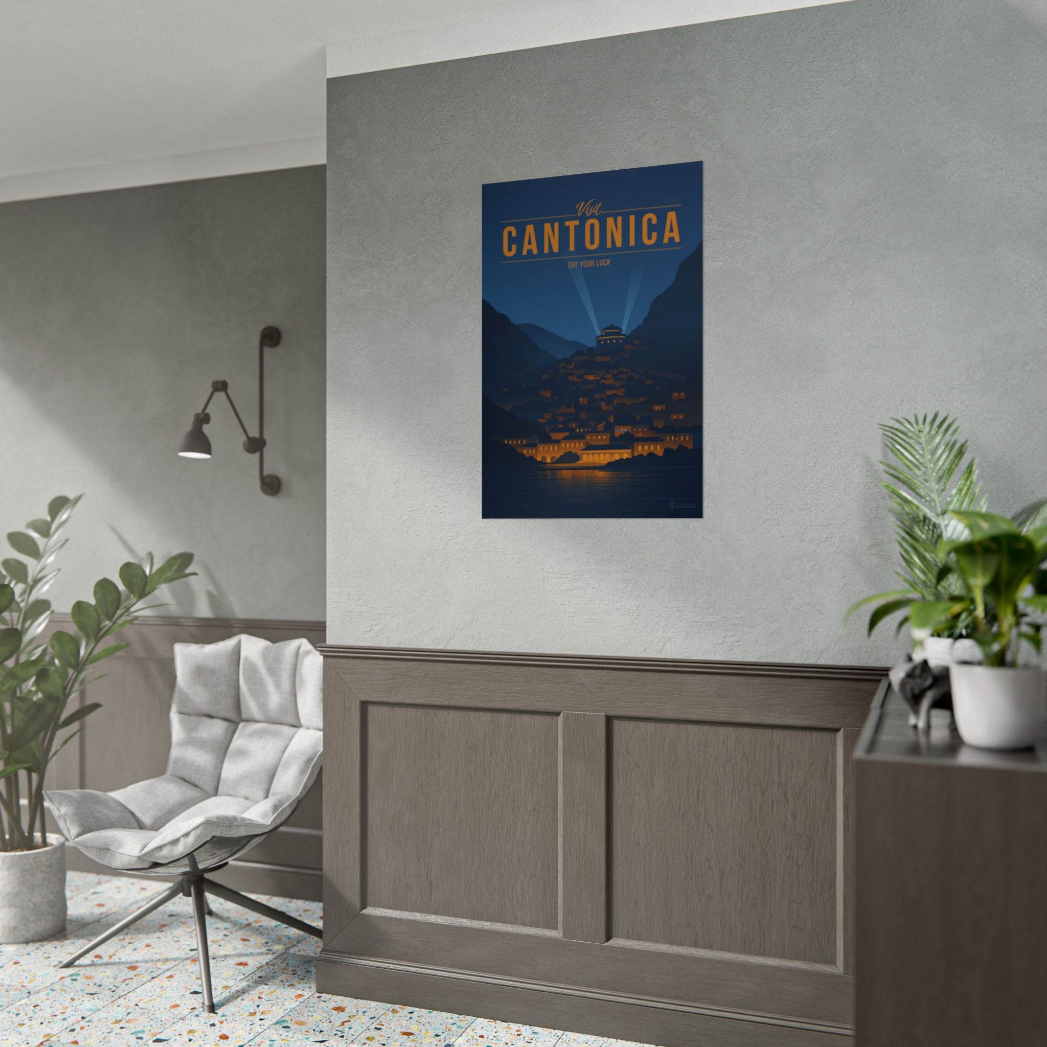 Cantonica Travel Poster