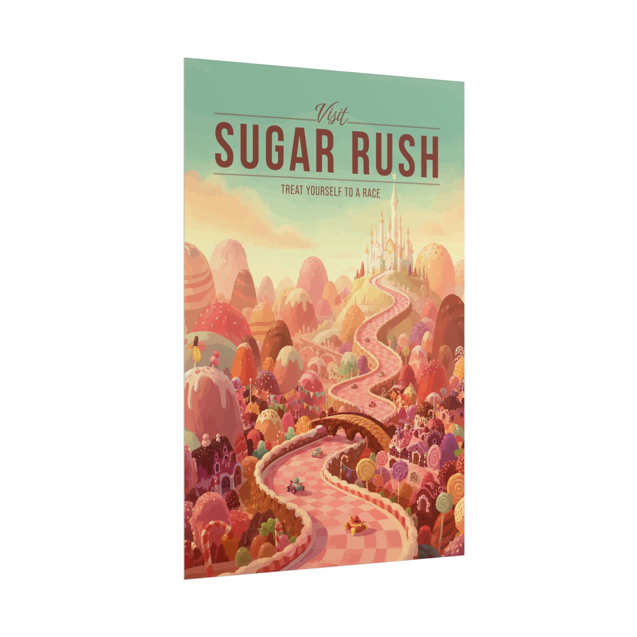 Sugar Rush Travel Poster
