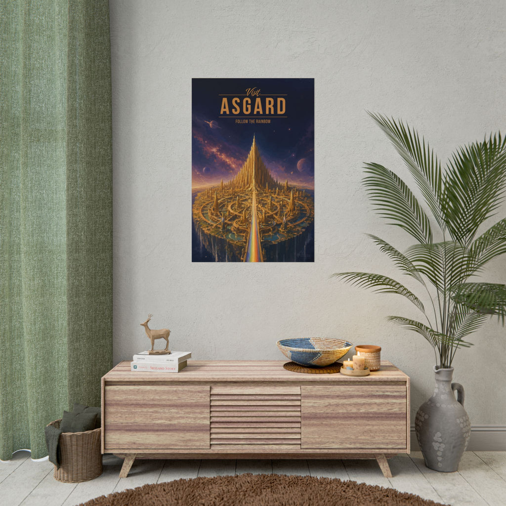 Asgard Travel Poster