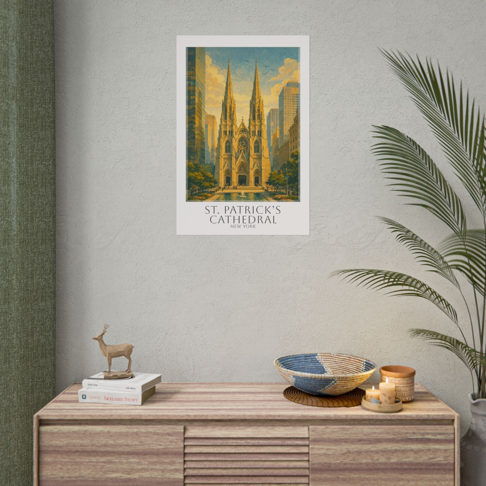 St Patricks Cathedral Travel Poster