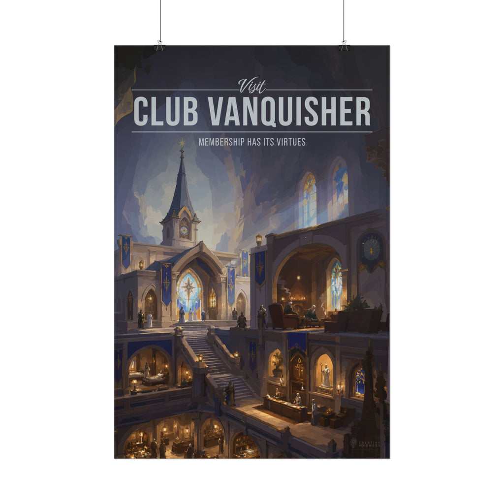 Club Vanquisher Travel Poster