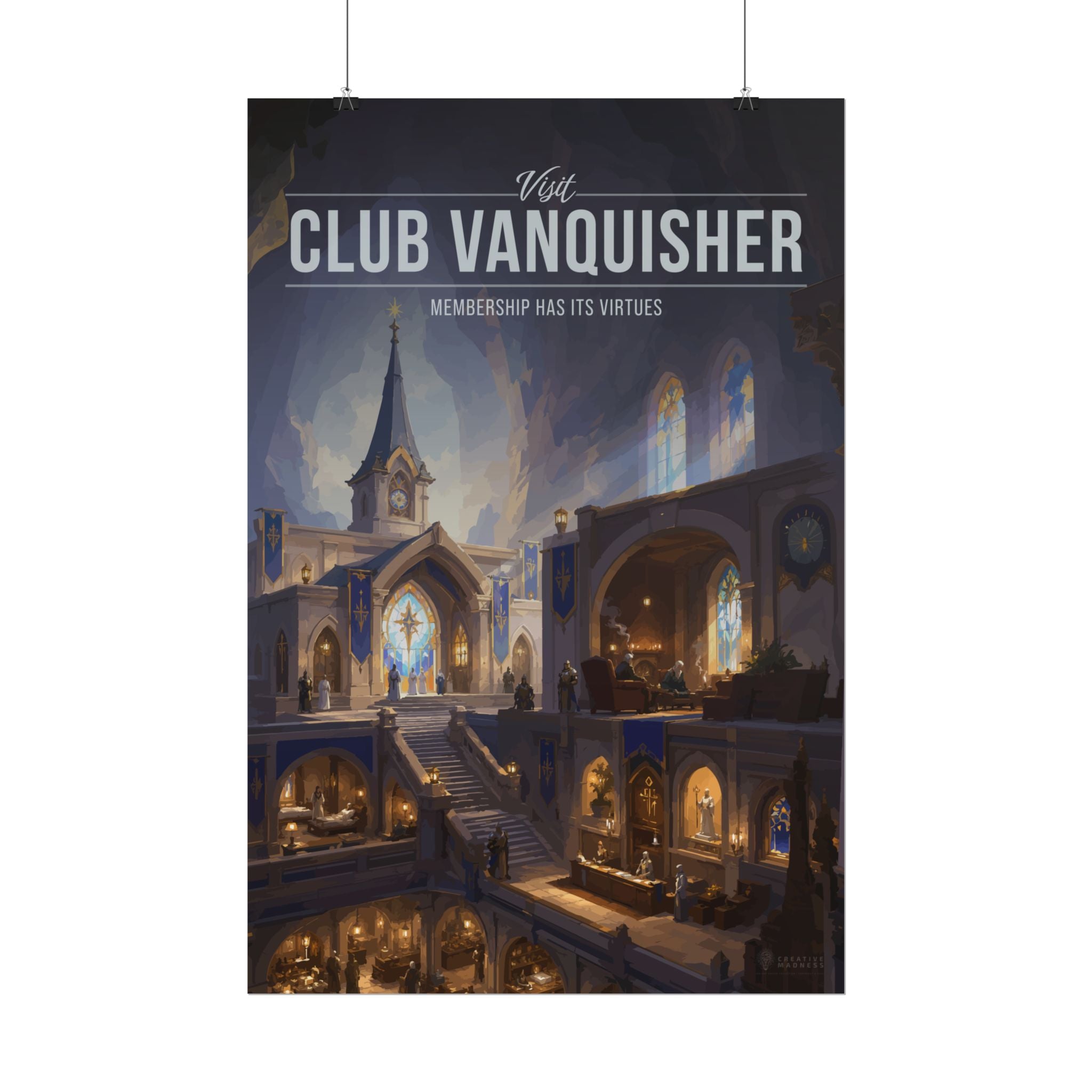 Club Vanquisher Travel Poster