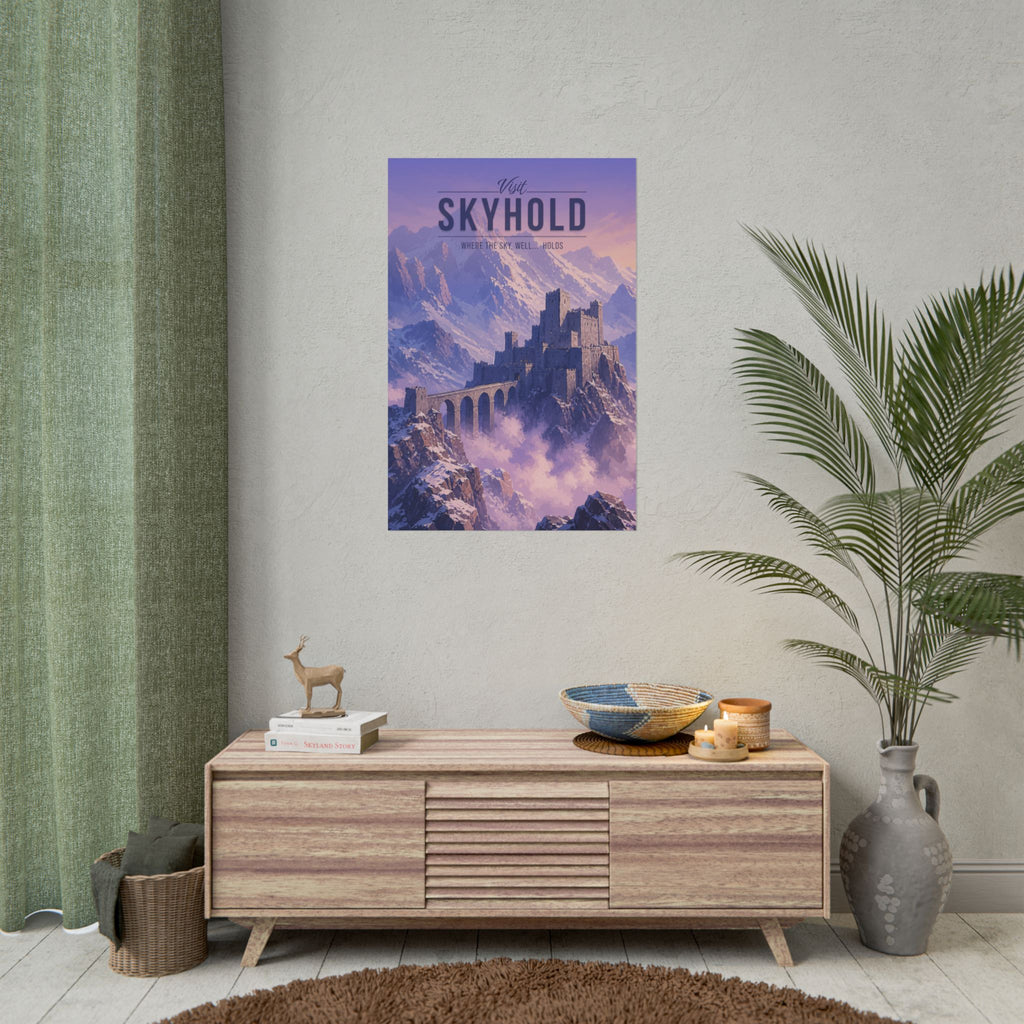 Skyhold Travel Poster