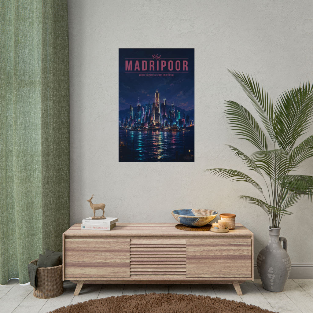 Madripoor Travel Poster