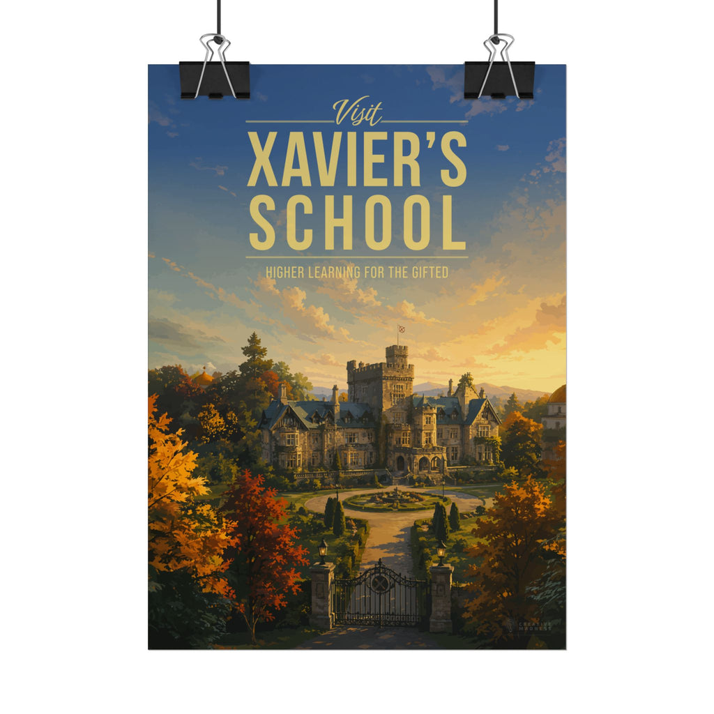 Xaviers School Travel Poster