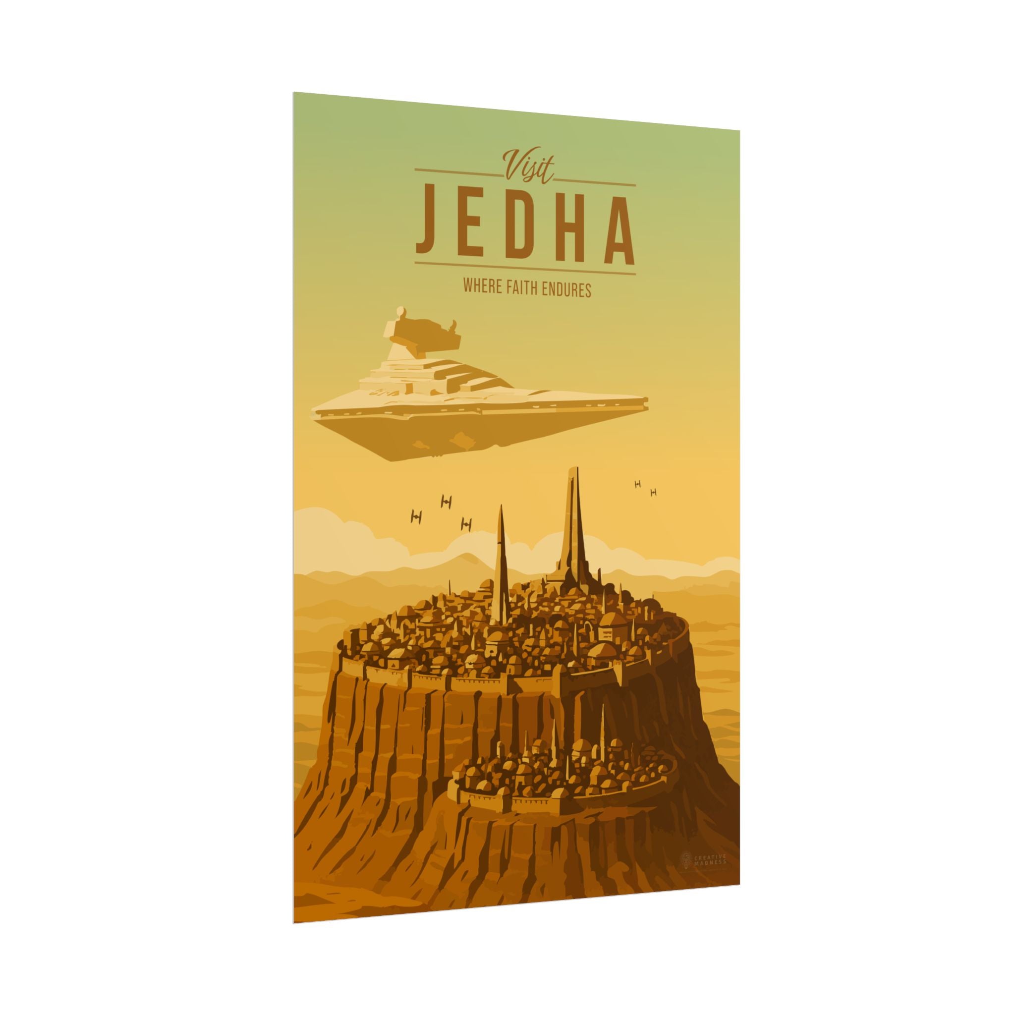 Jedha Travel Poster