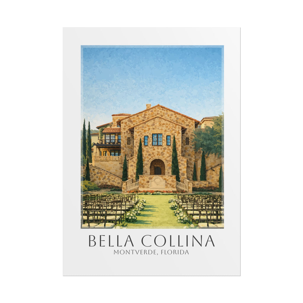 Bella Collina Travel Poster