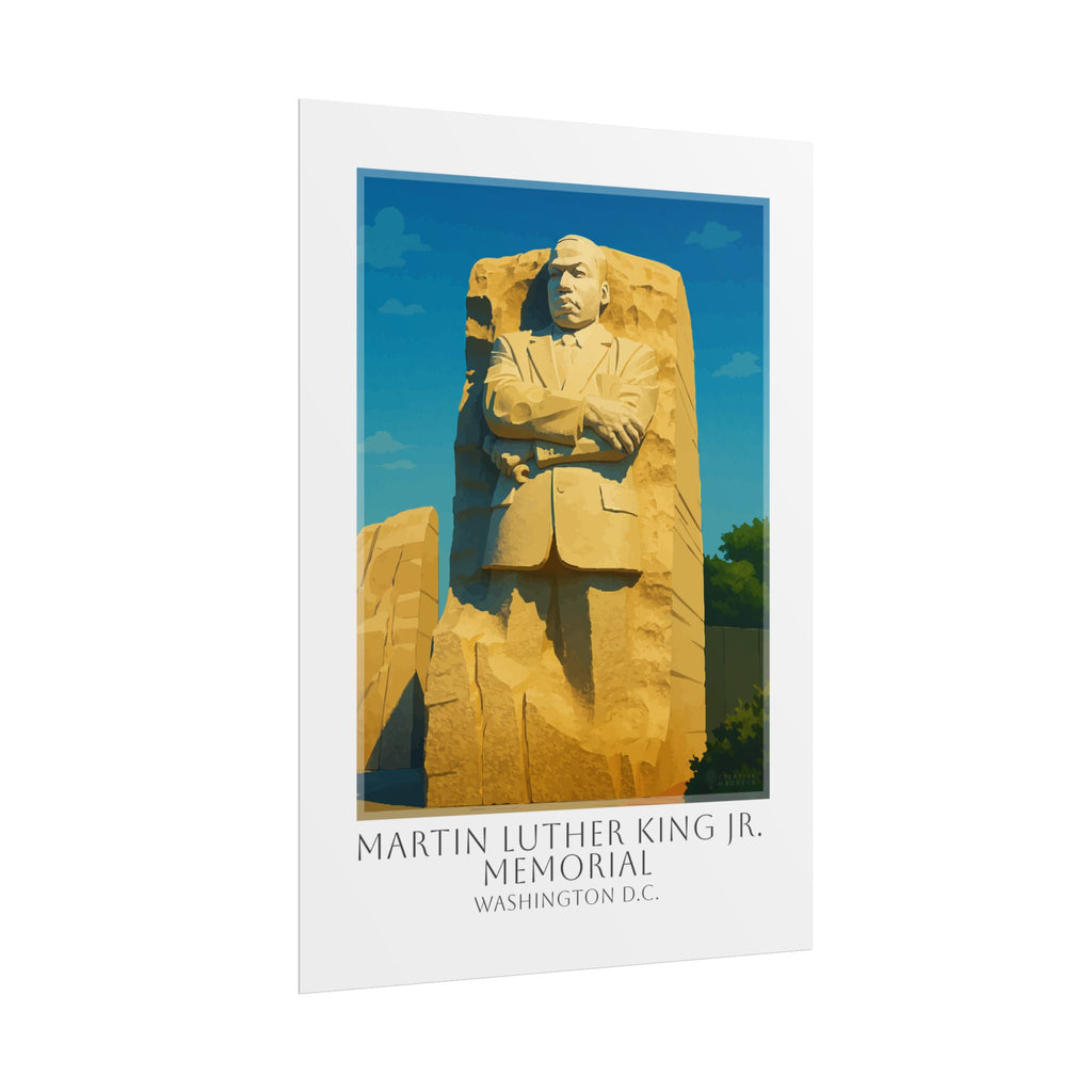 Mlk Jr Memorial Travel Poster