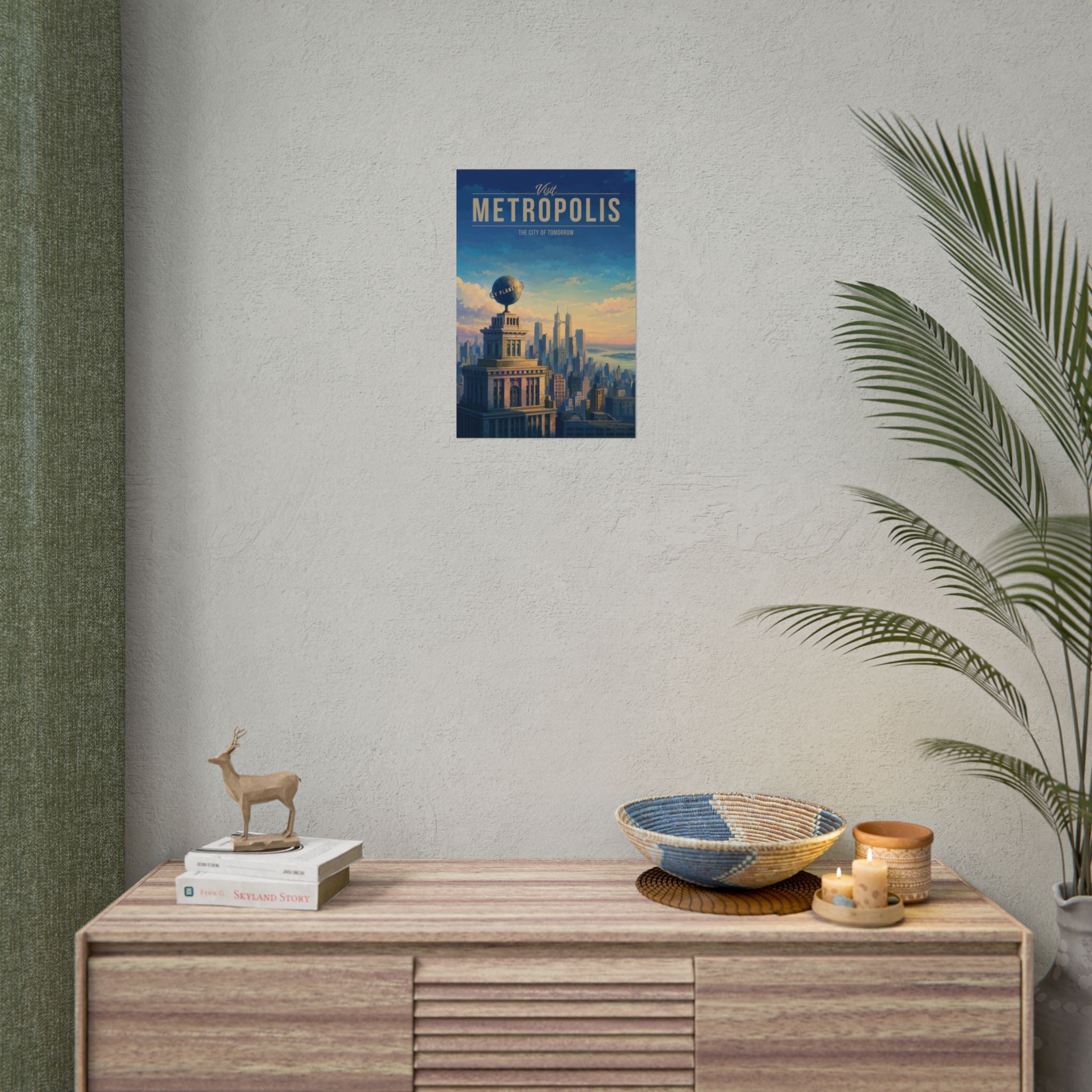 Metropolis Travel Poster