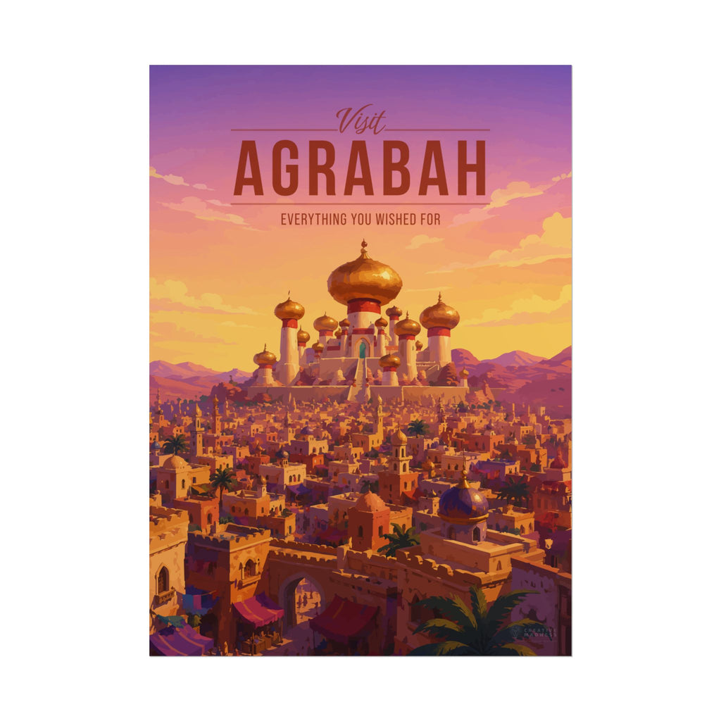 Agrabah Travel Poster