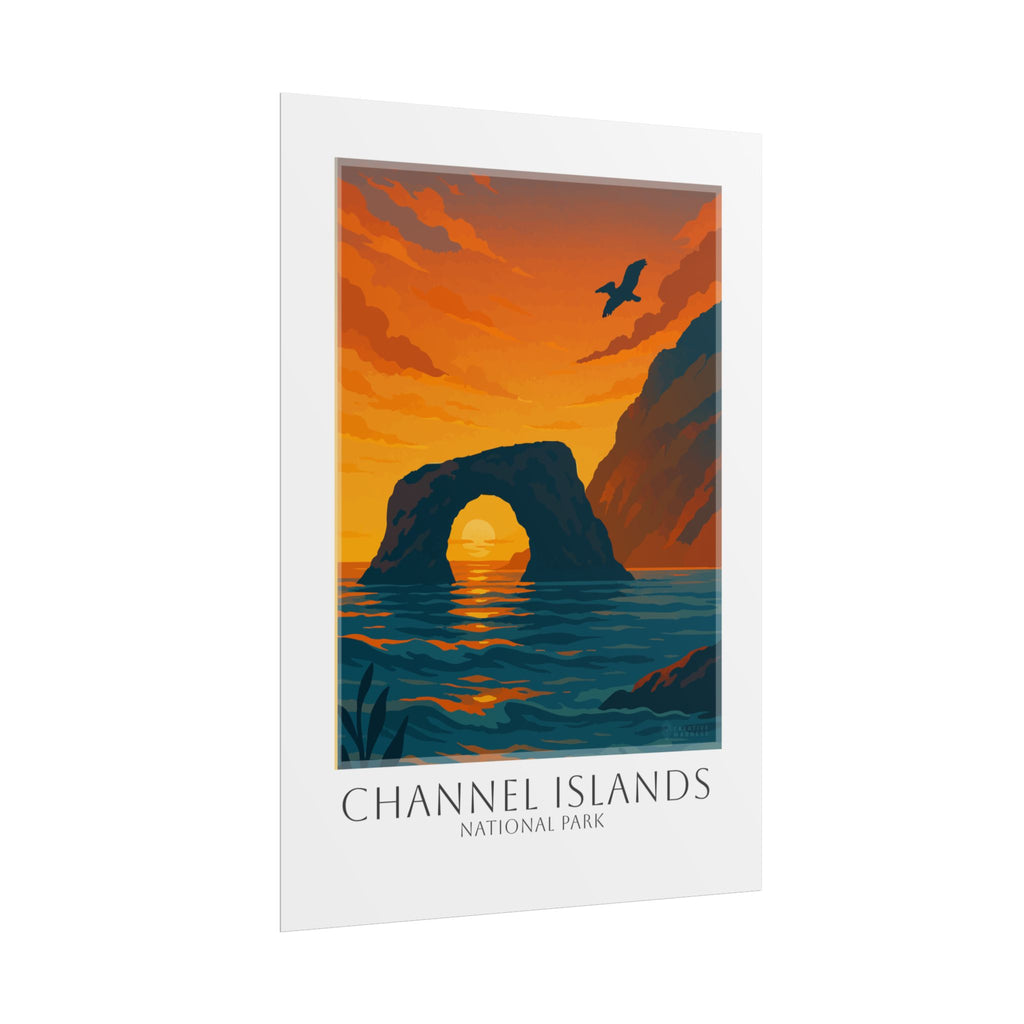 CHANNEL ISLANDS * Travel Poster * National Park Wall Art