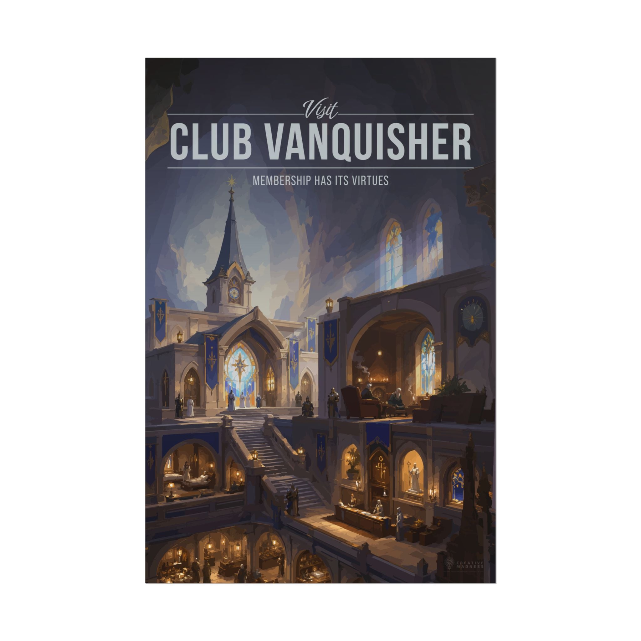 Club Vanquisher Travel Poster