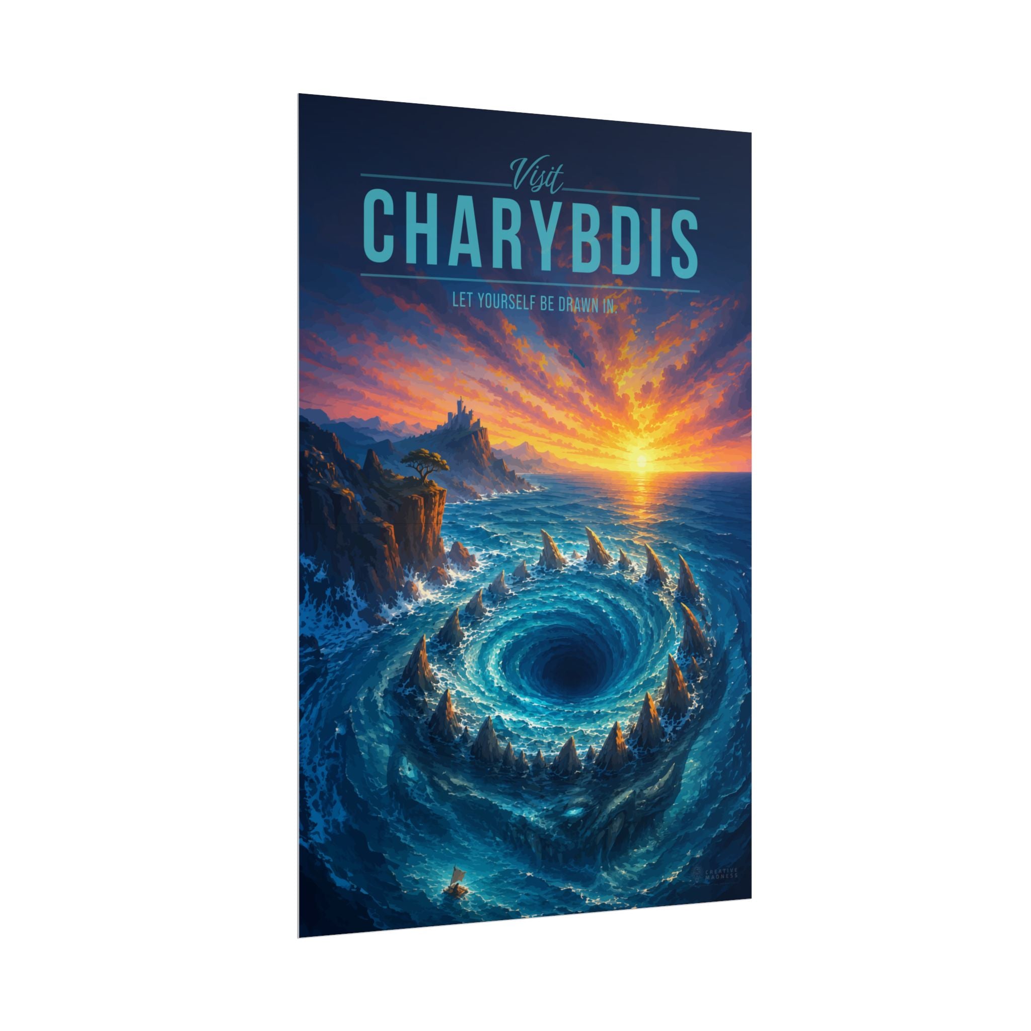 Charybdis Travel Poster