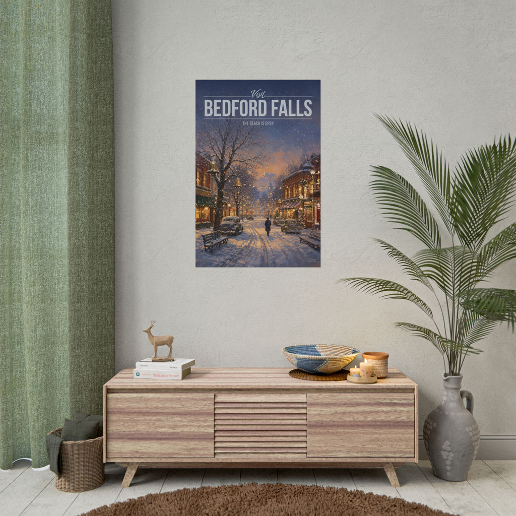 Bedford Falls Travel Poster