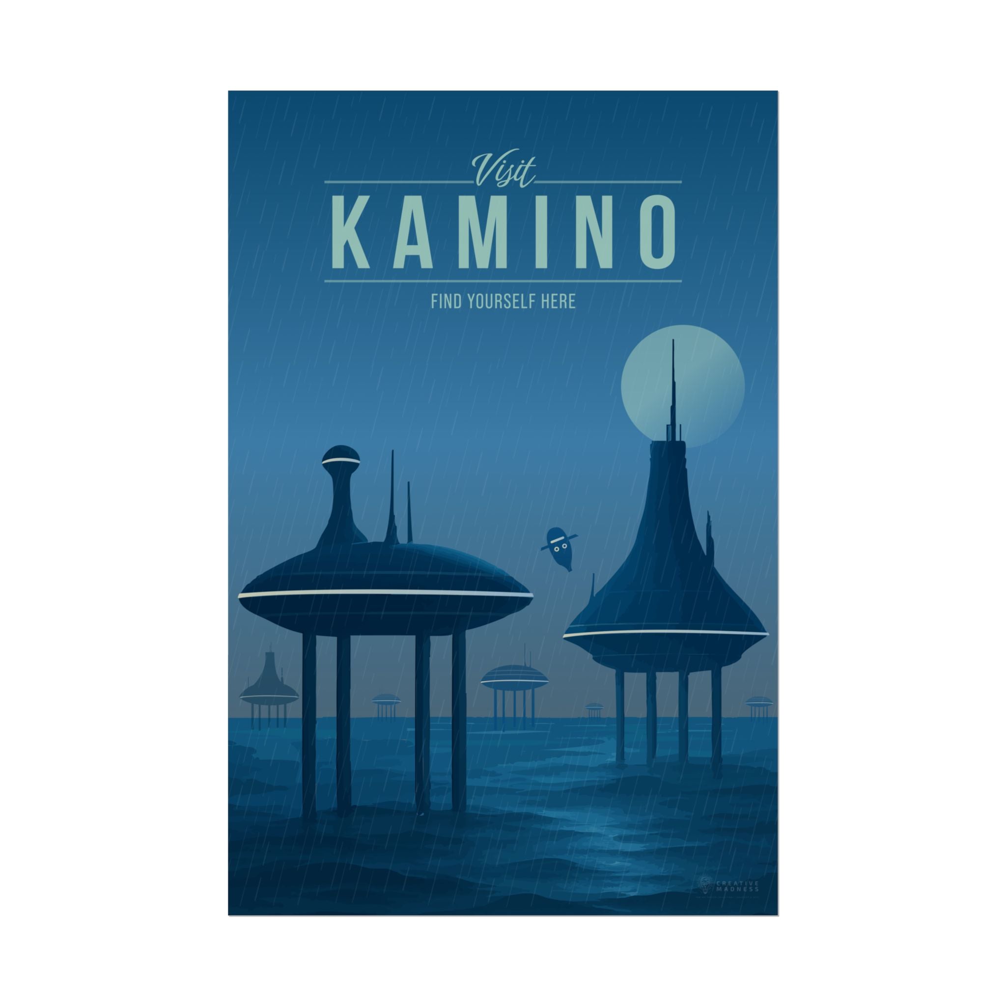 Kamino Travel Poster