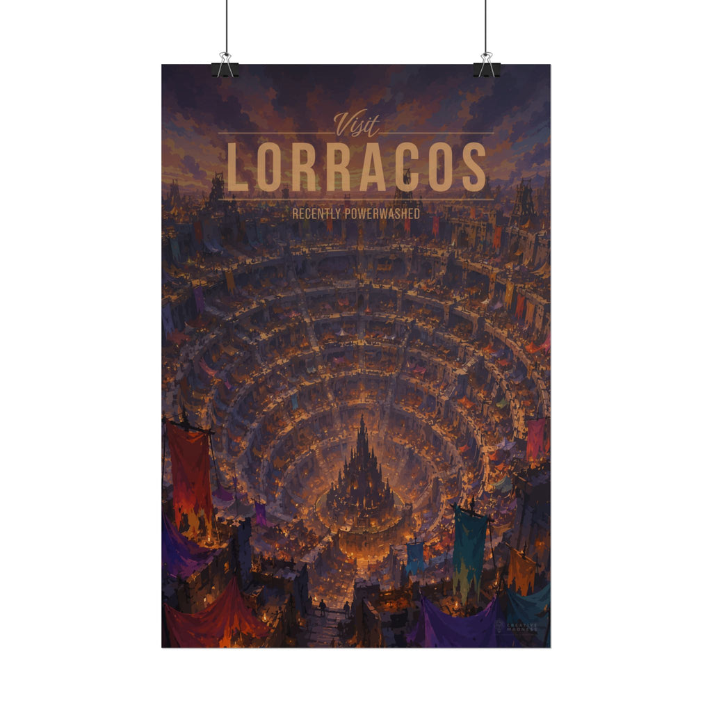 Lorracos Travel Poster