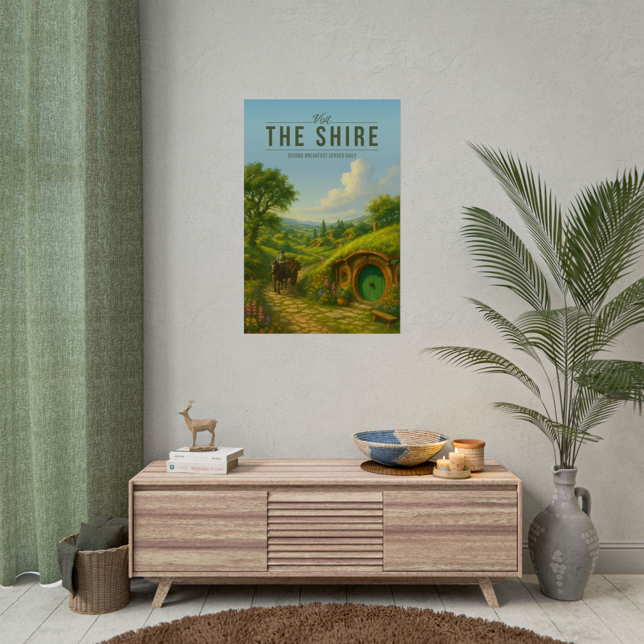 The Shire Travel Poster