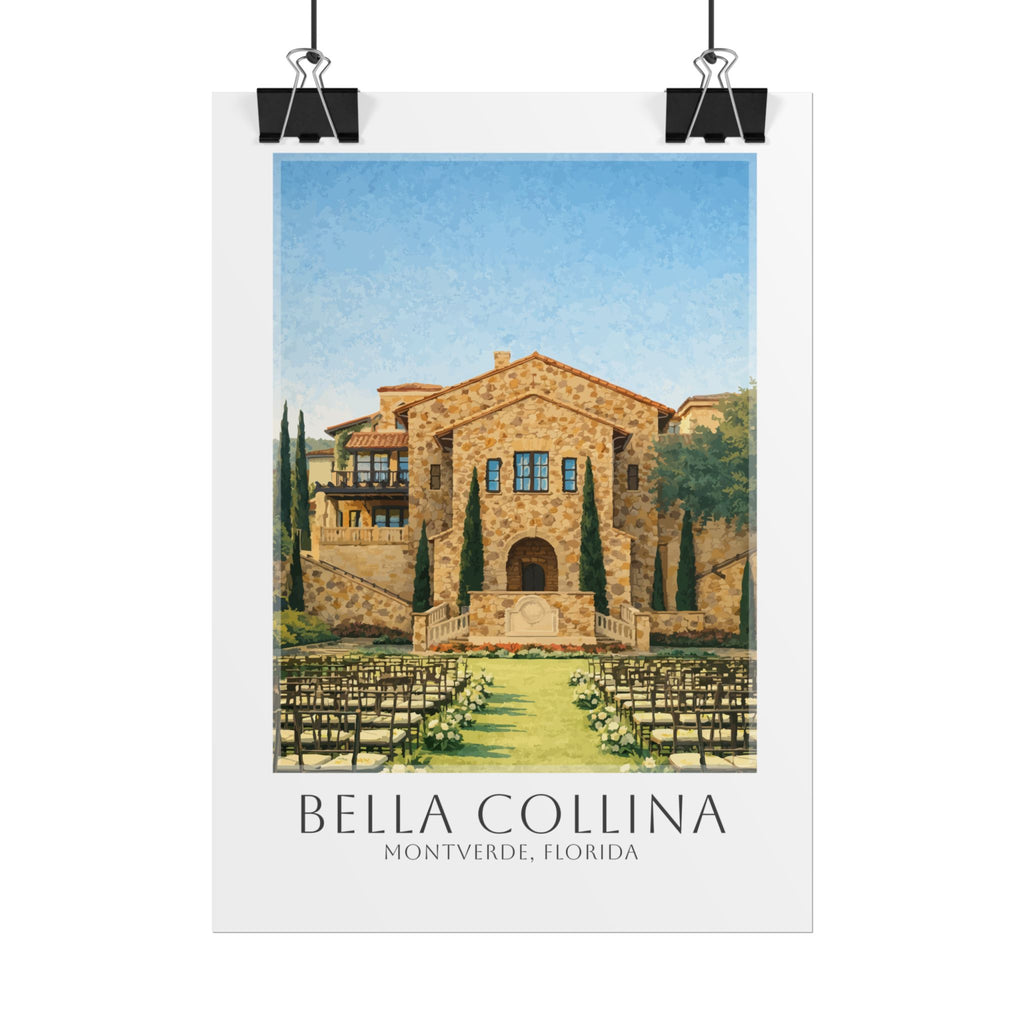 Bella Collina Travel Poster