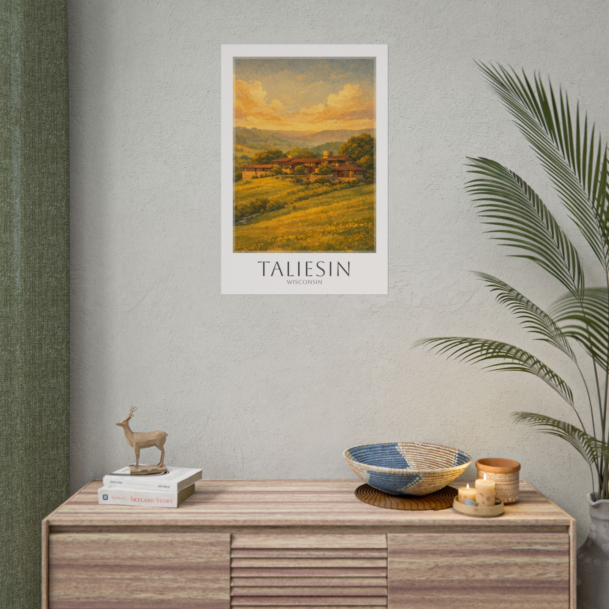 Taliesin Travel Poster
