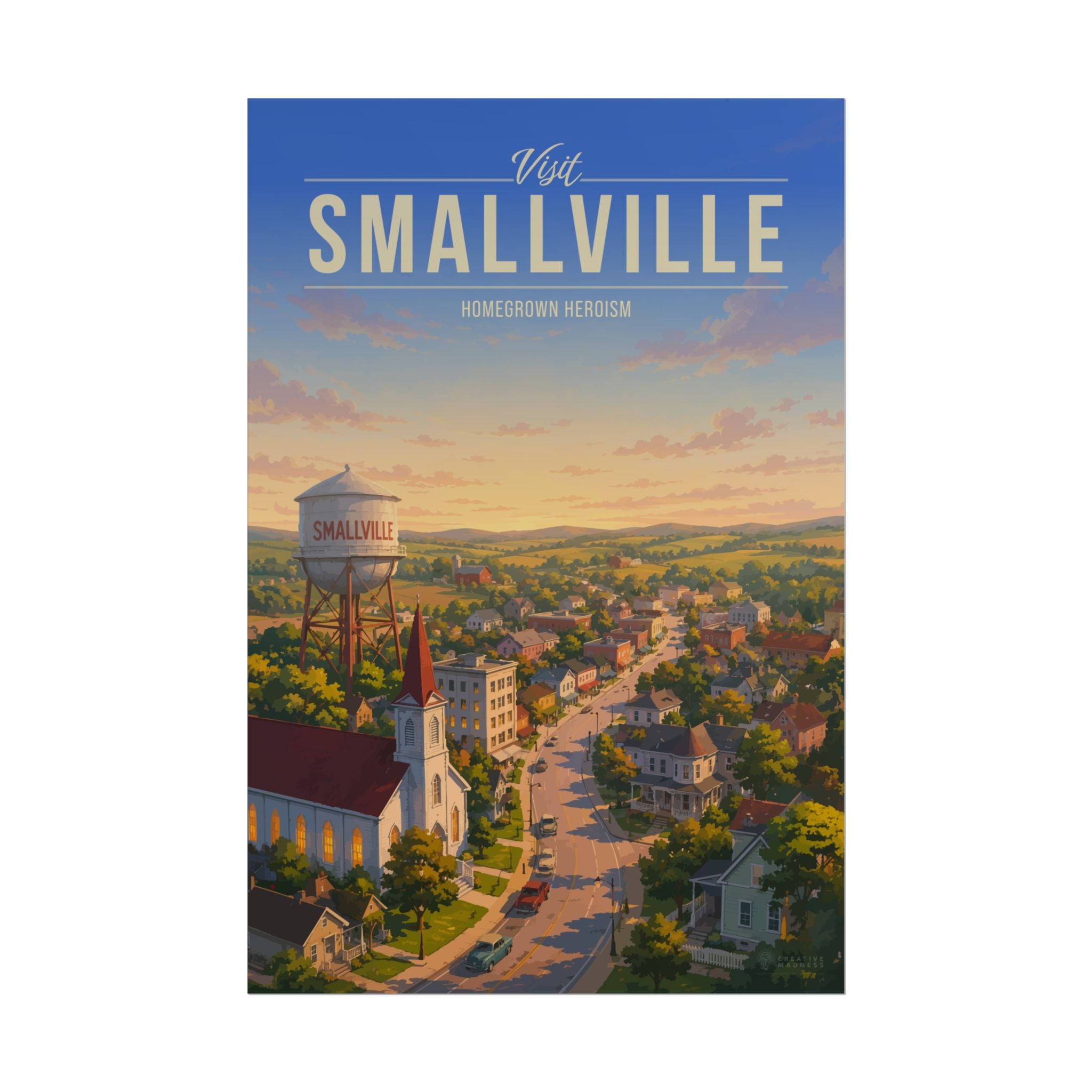 Smallville Travel Poster