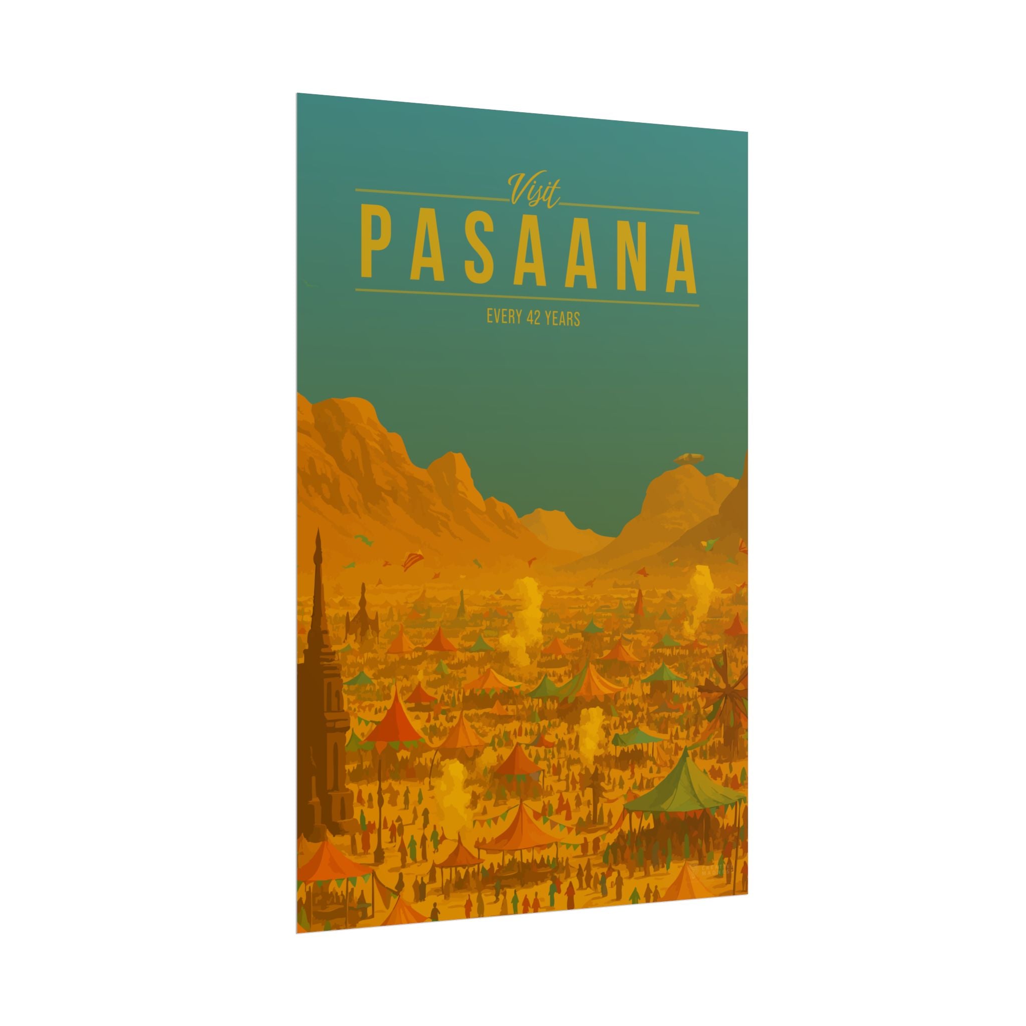 Pasaana Travel Poster