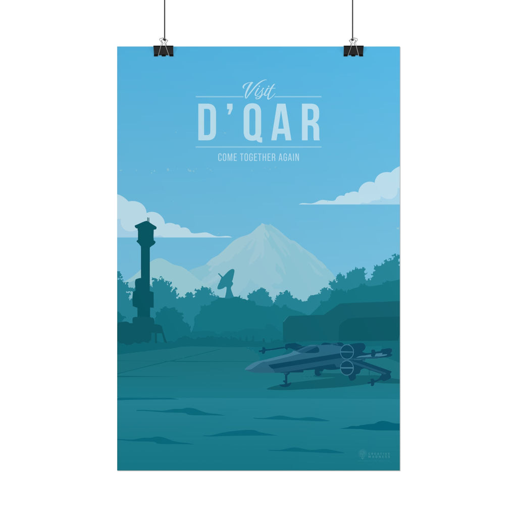 D'Qar Travel Poster