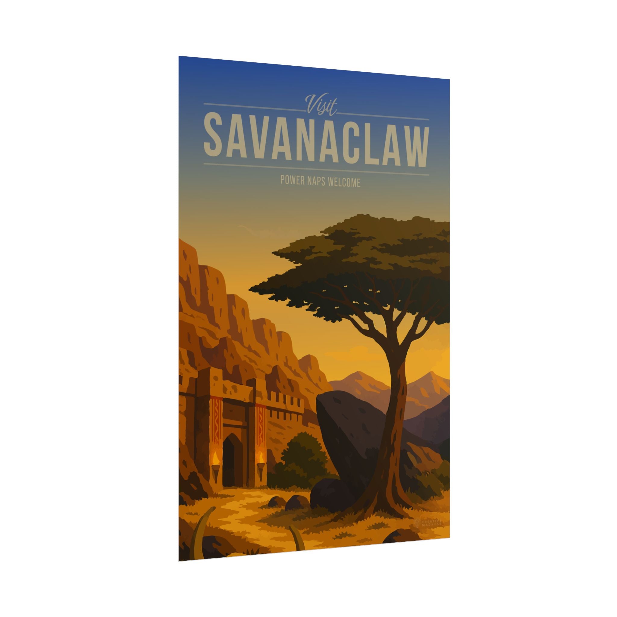 Savanaclaw Travel Poster