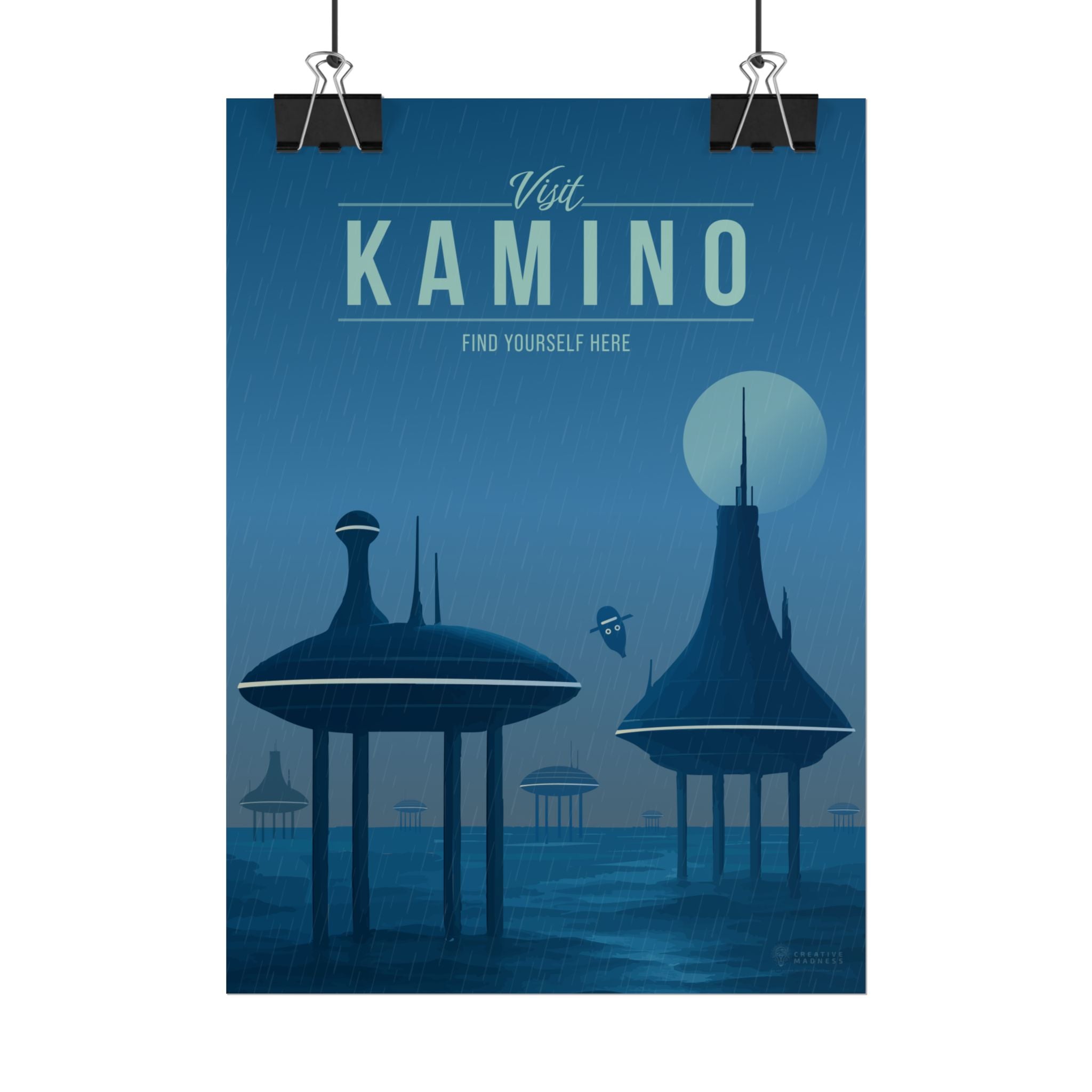 Kamino Travel Poster
