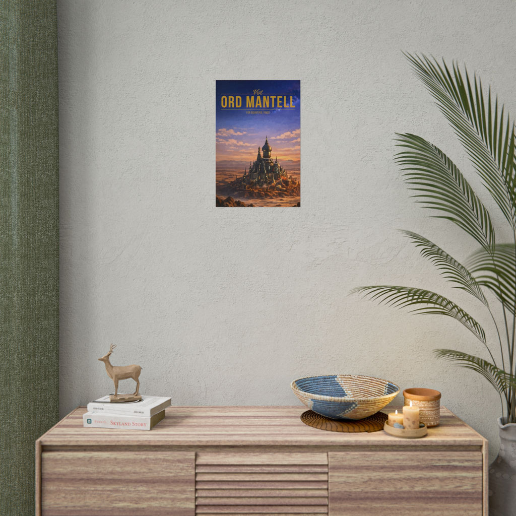 Ord Mantell Travel Poster