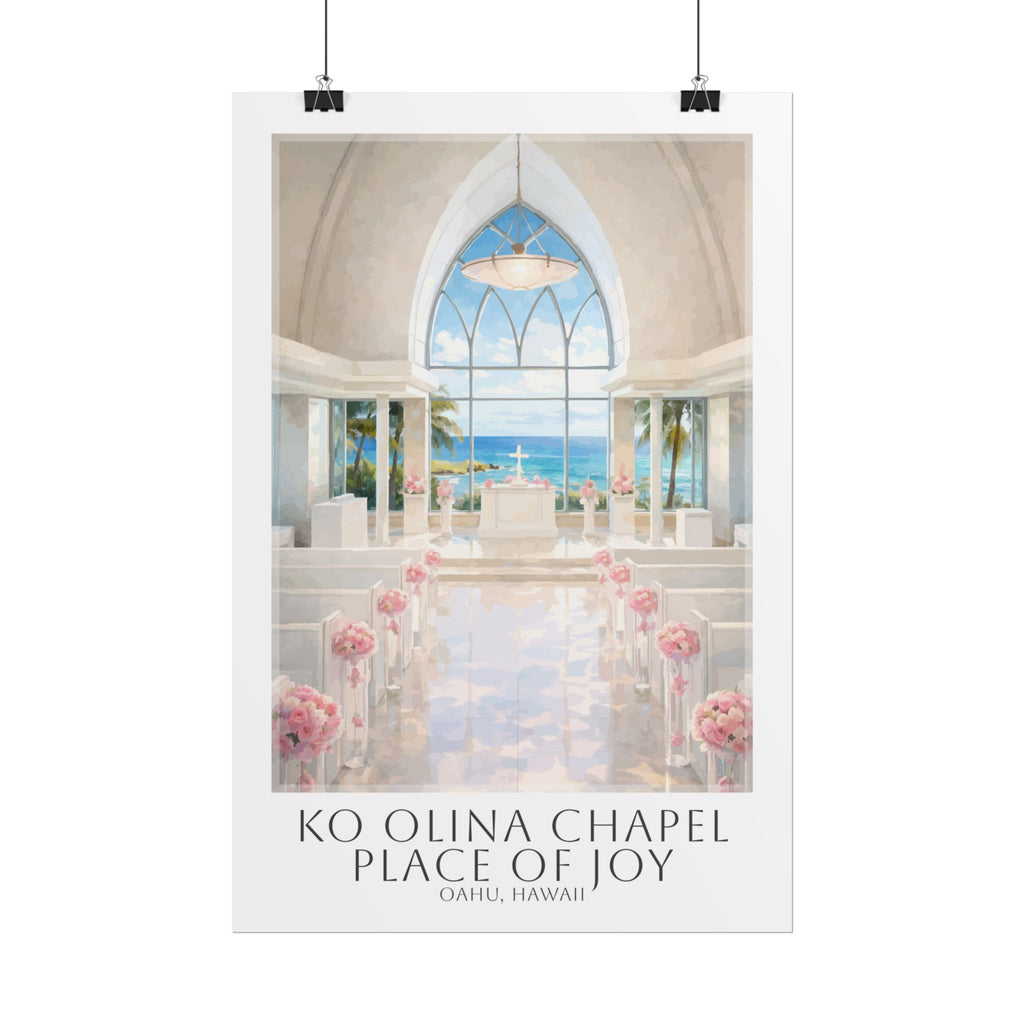 Ko Olina Chapel Travel Poster