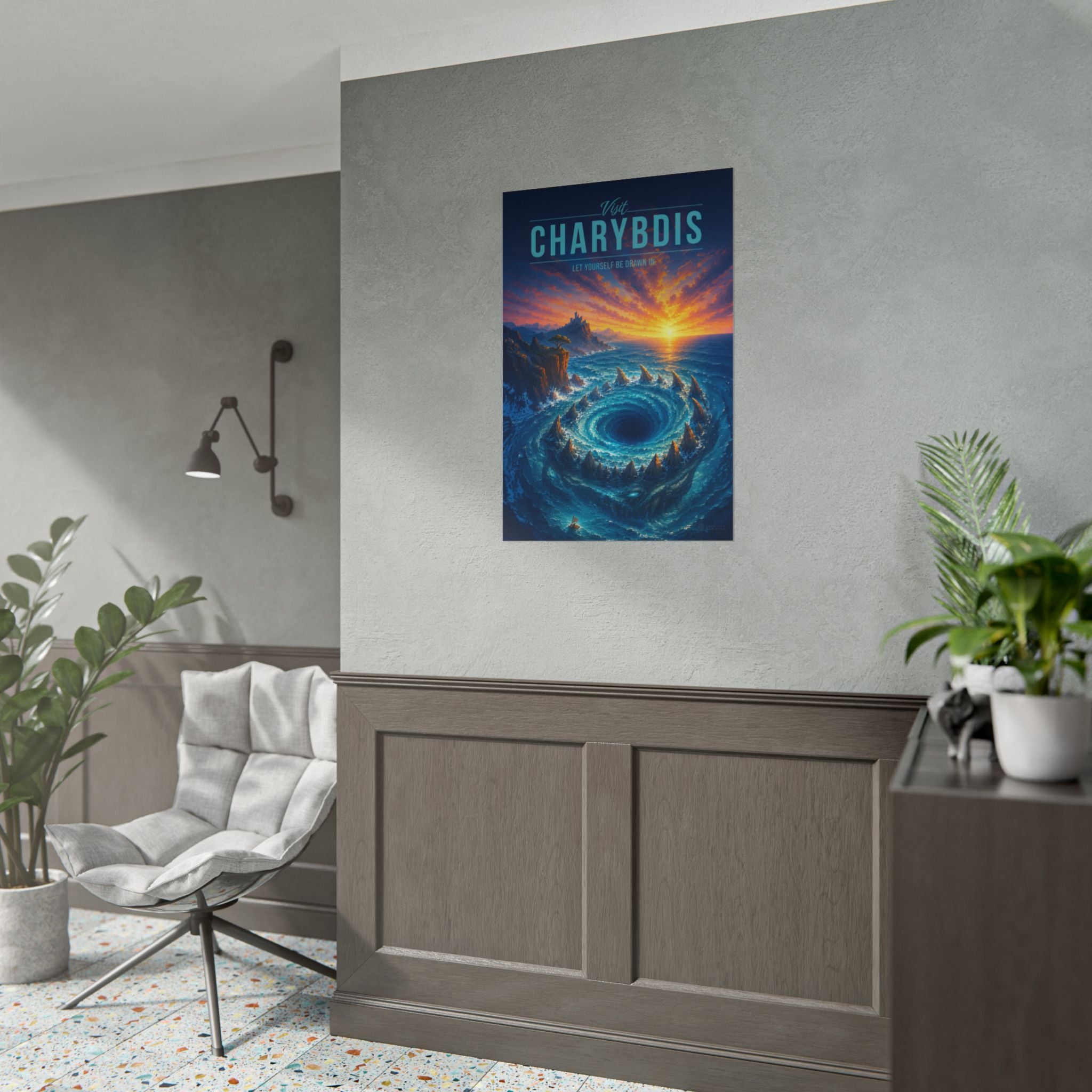 Charybdis Travel Poster