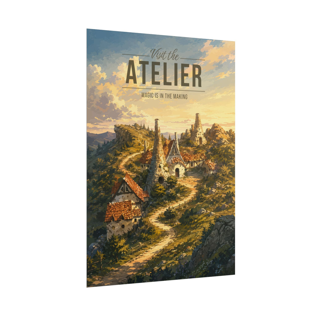 Atelier Travel Poster