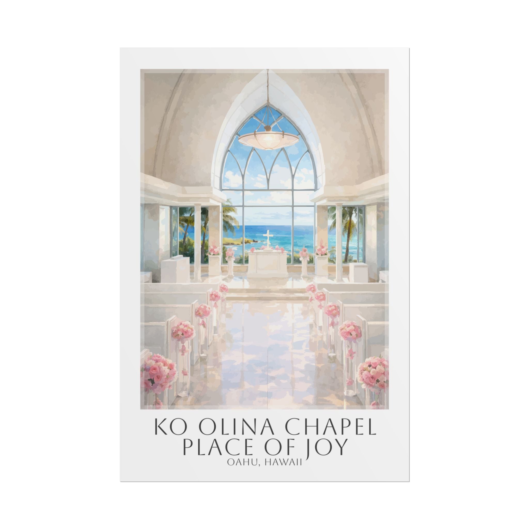 Ko Olina Chapel Travel Poster