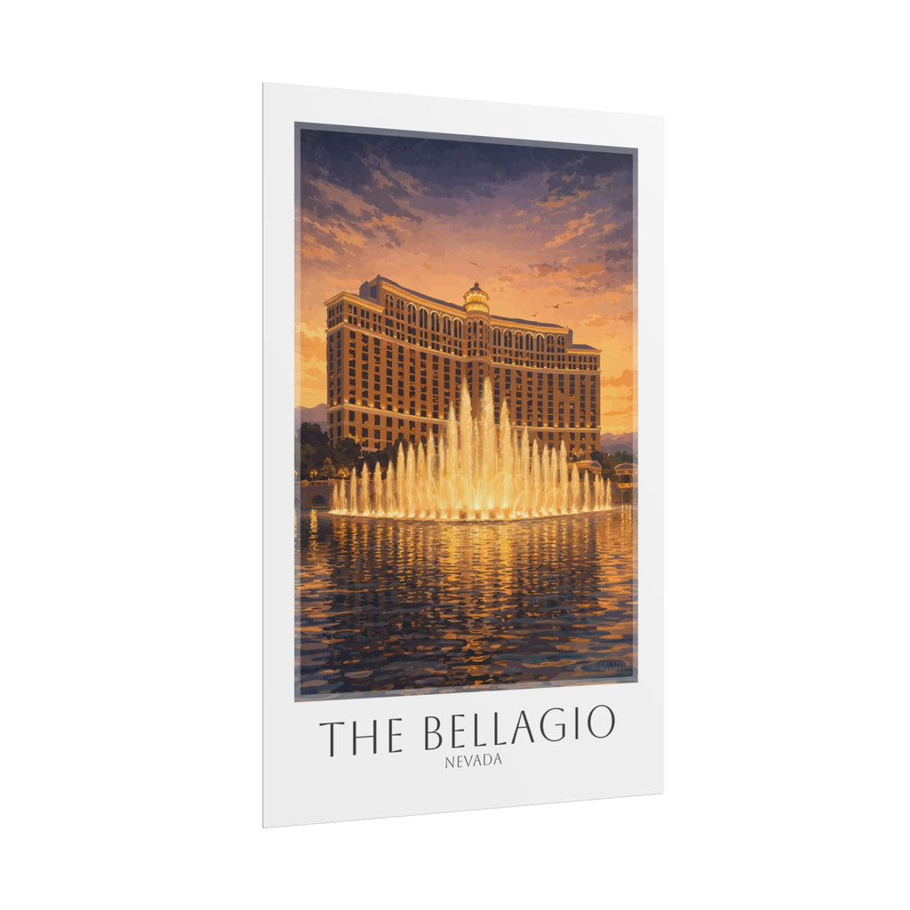 The Bellagio Travel Poster