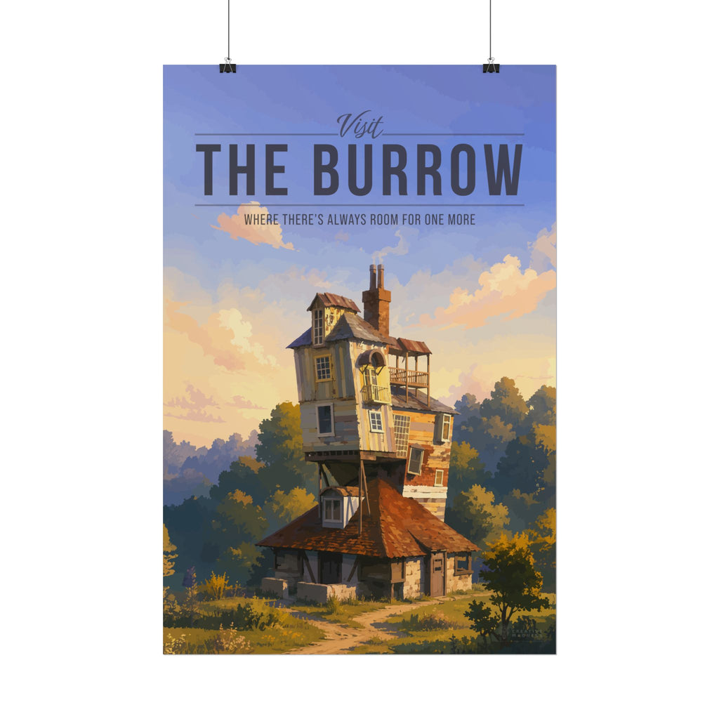 The Burrow Travel Poster