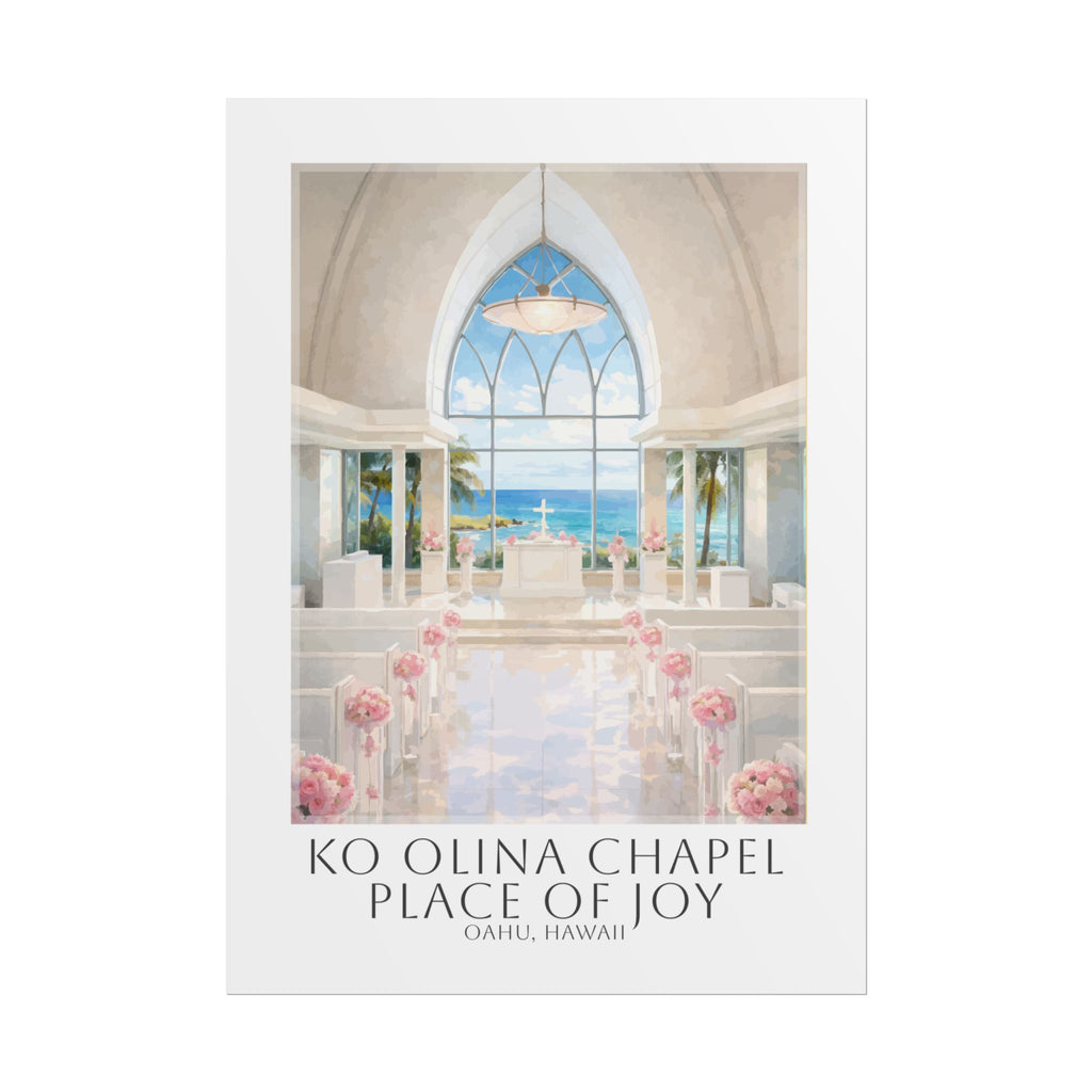 Ko Olina Chapel Travel Poster