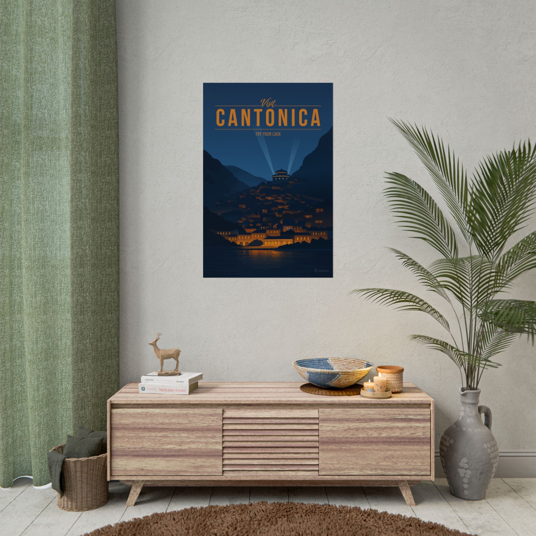 Cantonica Travel Poster