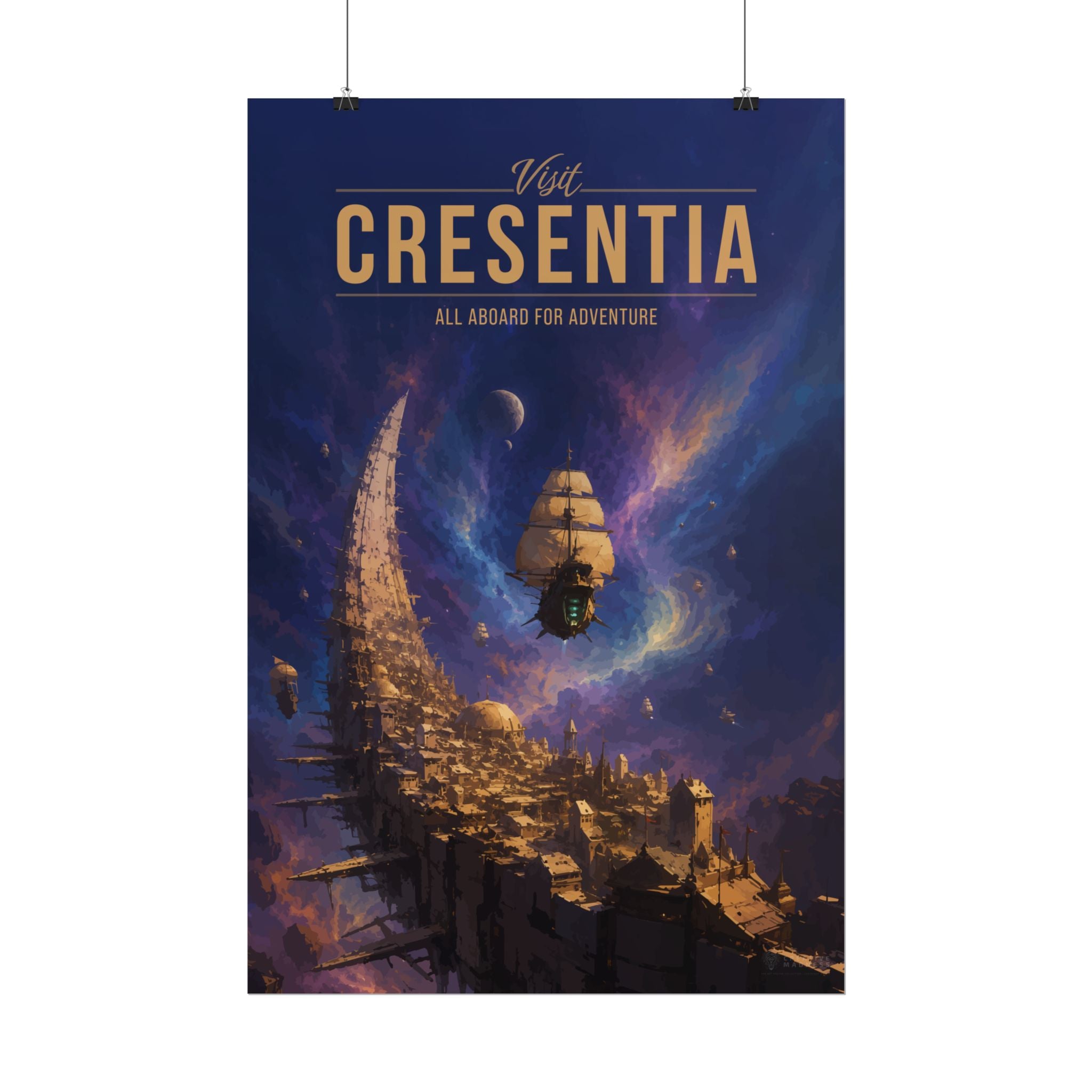 Cresentia Travel Poster