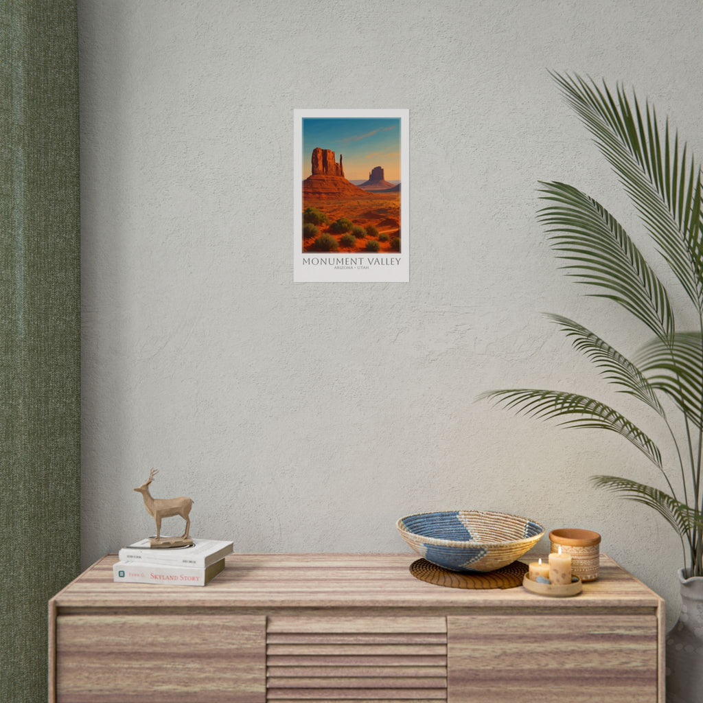 Monument Valley Travel Poster