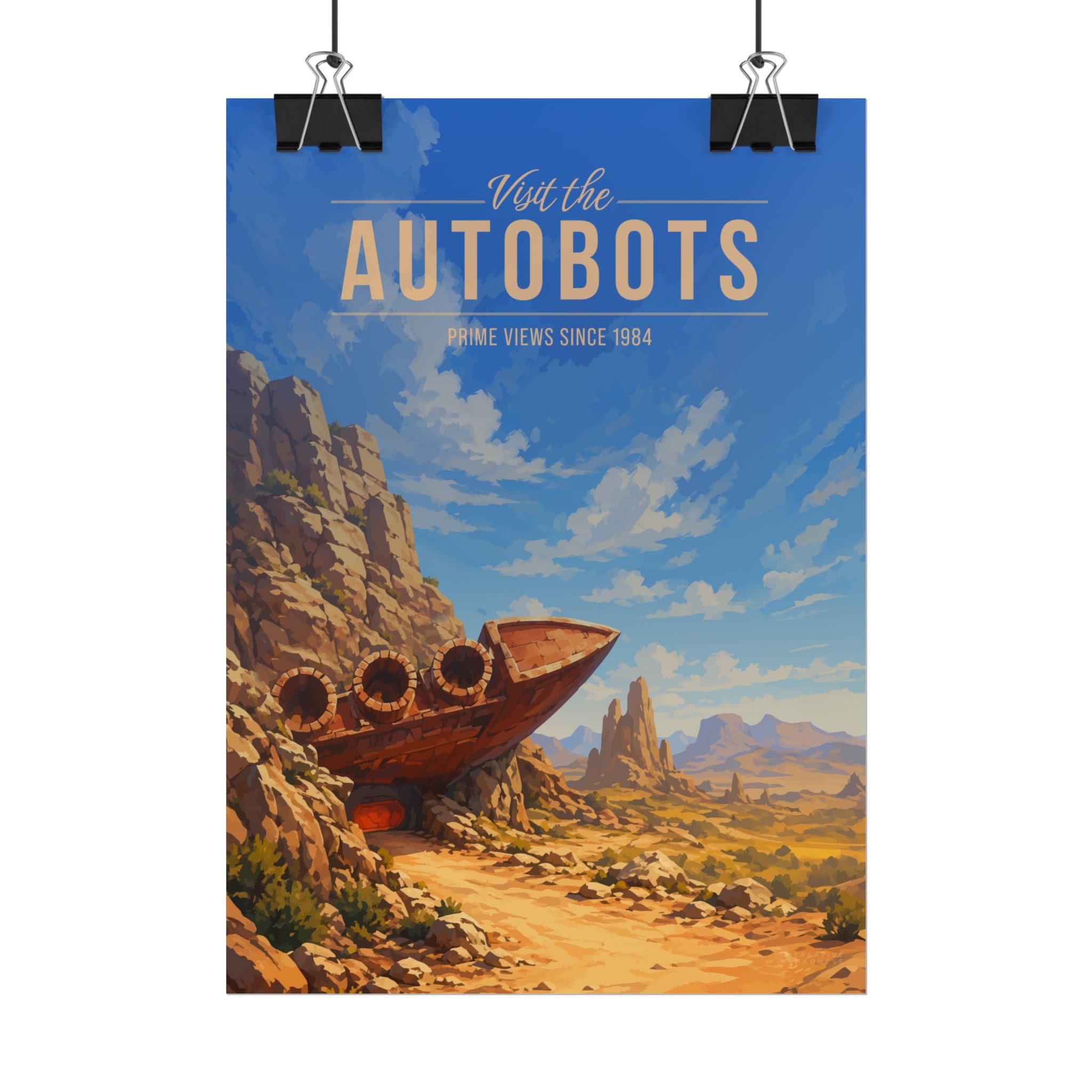 Autobots Travel Poster