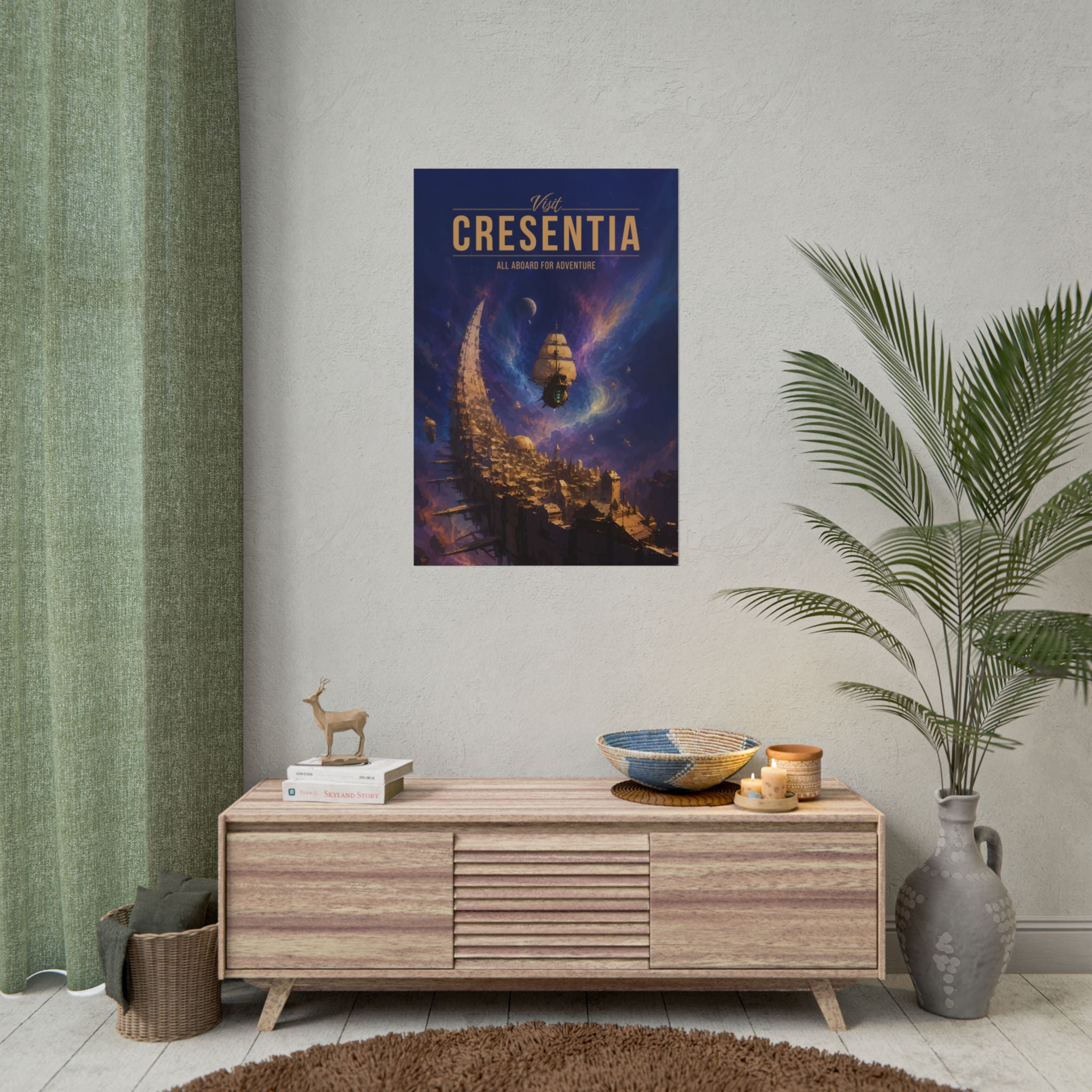 Cresentia Travel Poster