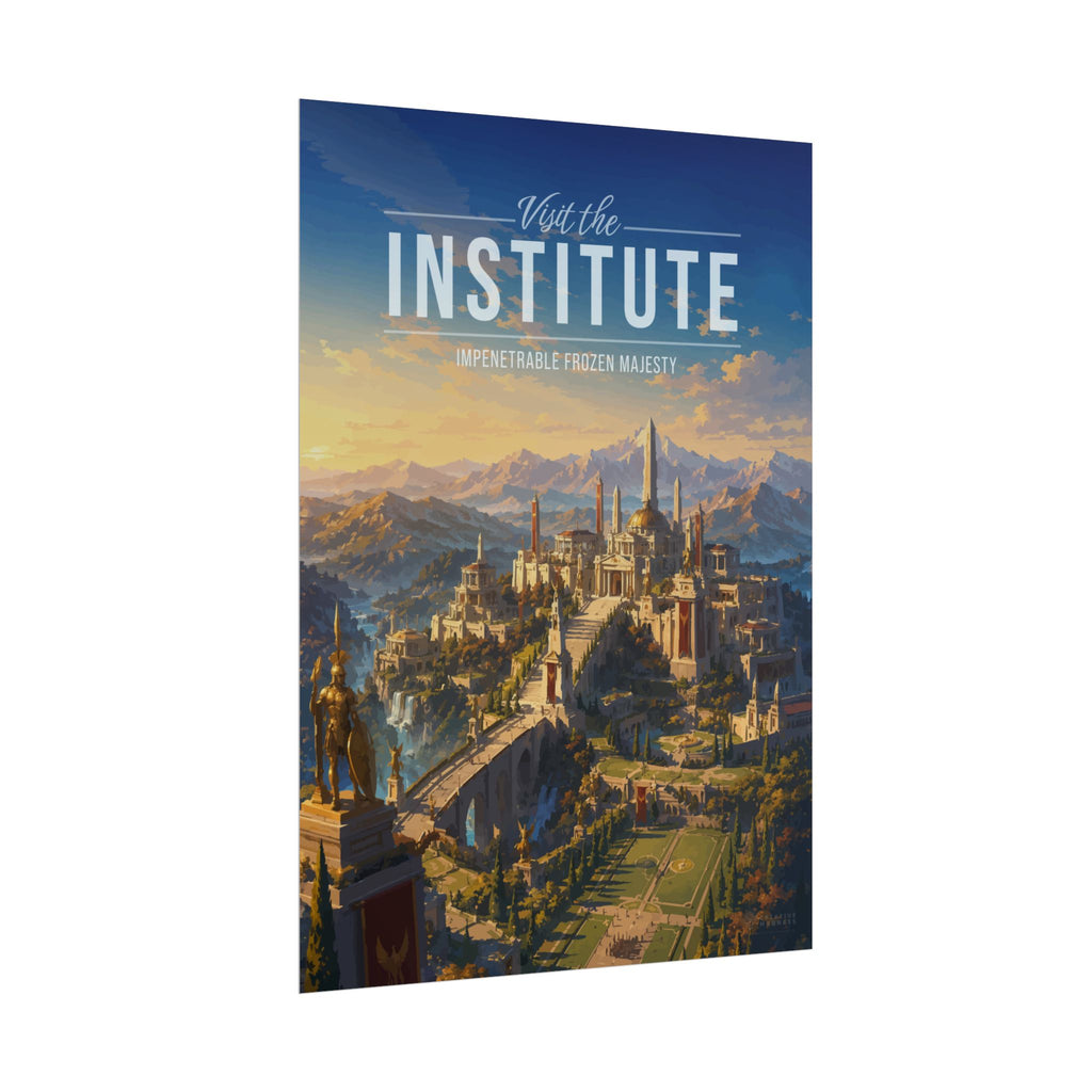 The Institute Travel Poster