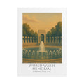 World War Ii Memorial Travel Poster