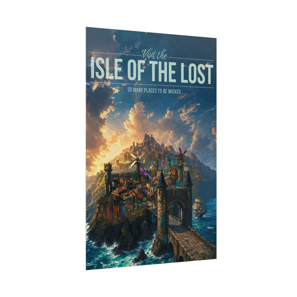 Isle Of The Lost Travel Poster