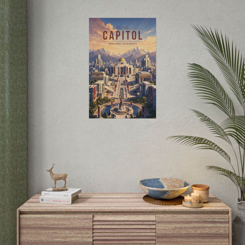 The Capitol Travel Poster