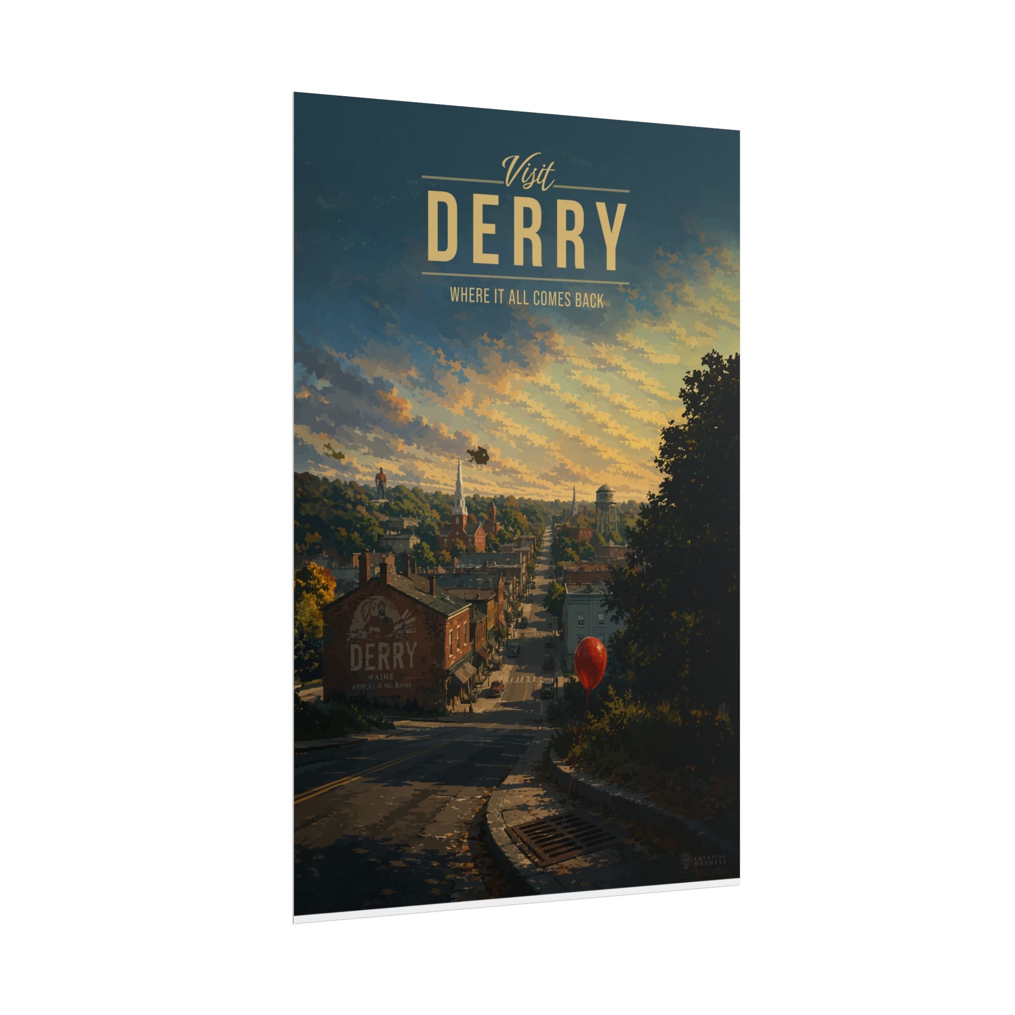 Derry Travel Poster