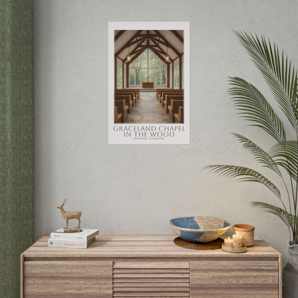 Graceland Chapel Travel Poster