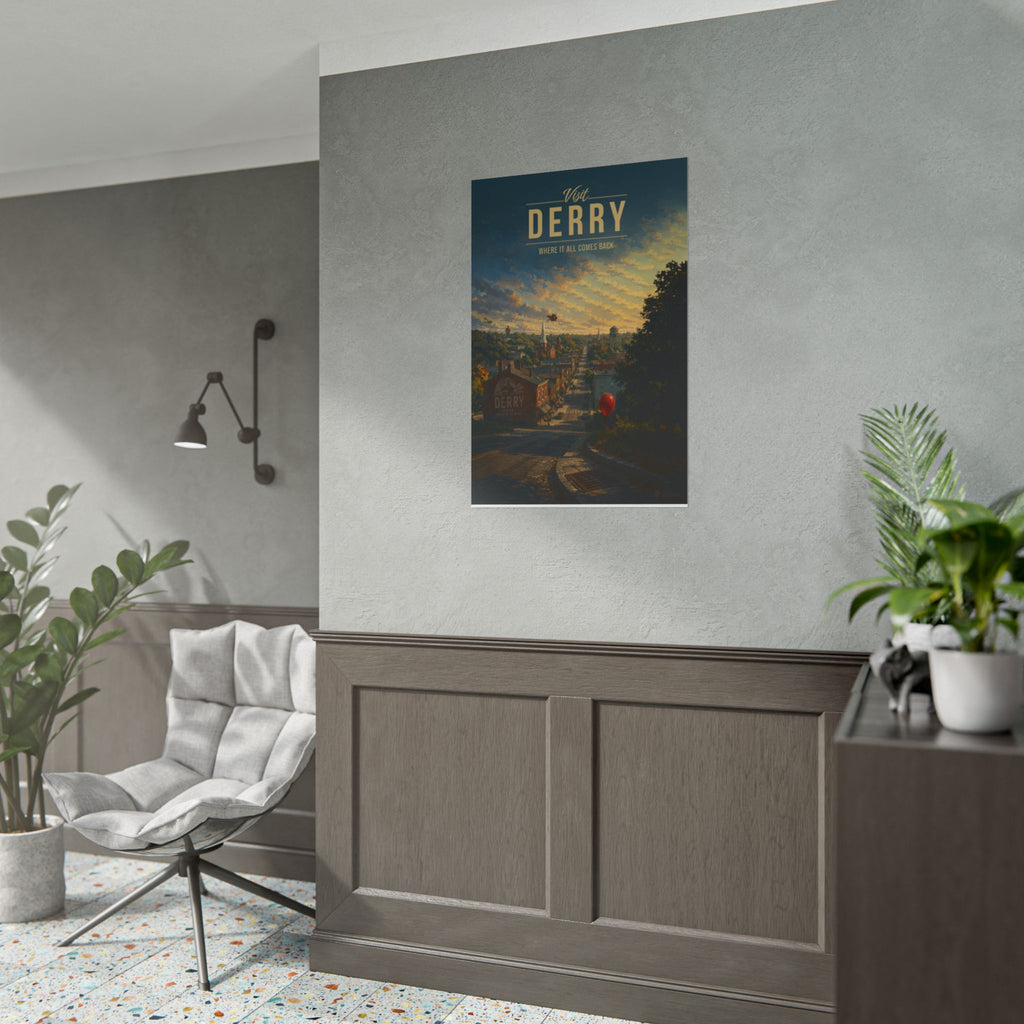 Derry Travel Poster